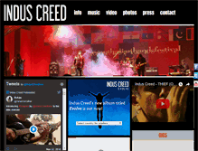Tablet Screenshot of induscreed.net